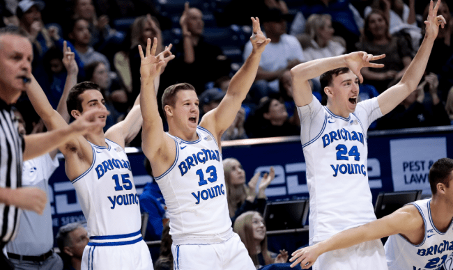 BYU Splashes from Deep&nbsp;End