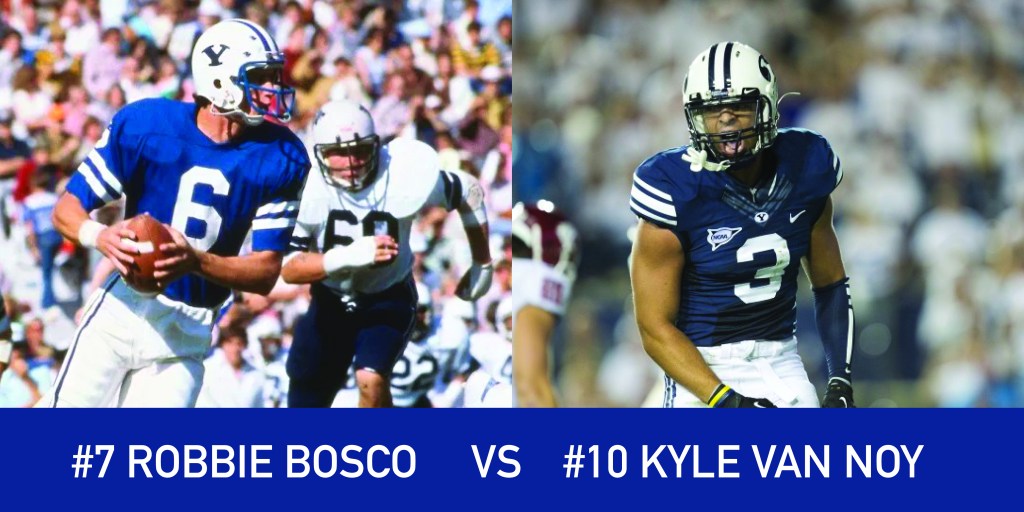 Utah March Madness: 7 Robbie Bosco vs 10 Kyle Van&nbsp;Noy