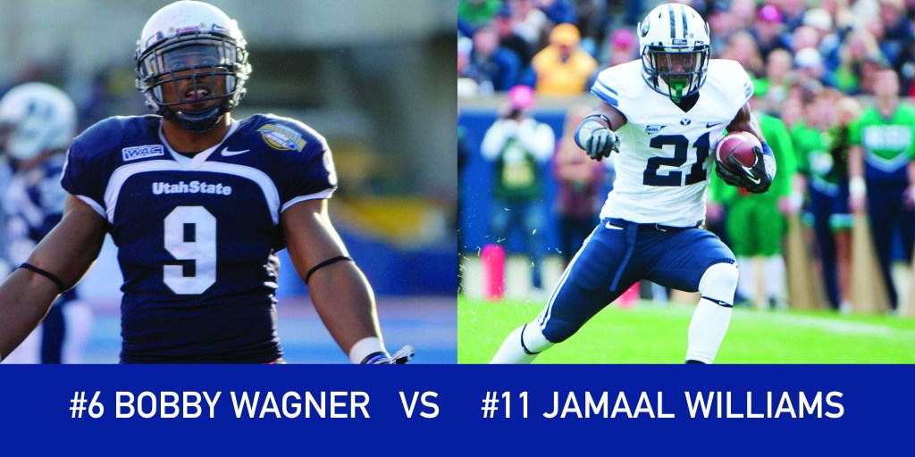 Utah March Madness: 6 Bobby Wagner vs 11 Jamaal&nbsp;Williams