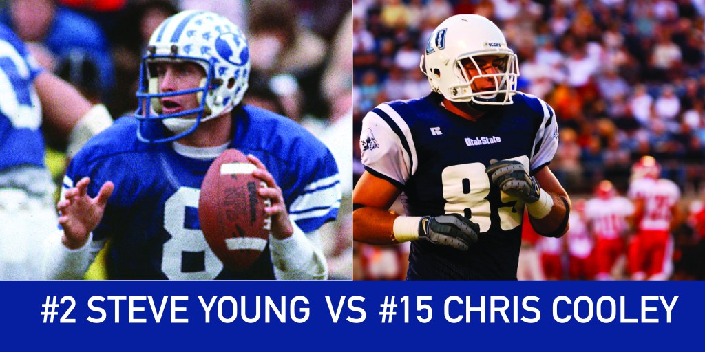 Utah March Madness: 2 Steve Young vs 15 Chris&nbsp;Cooley