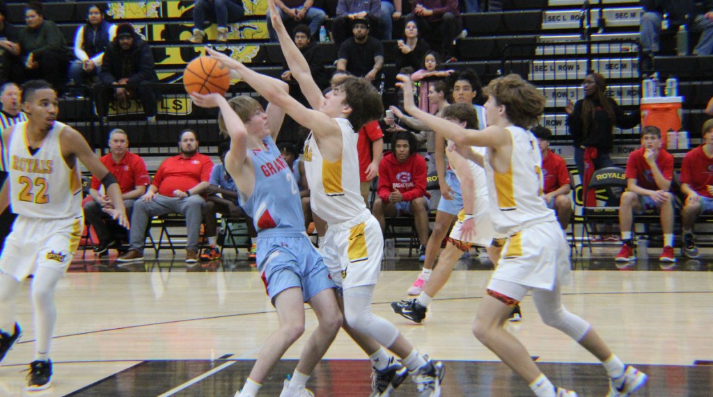 High school boys basketball: Roy Royals hang on for 63-57 win over the Granger Lancers in Region 2&nbsp;contest