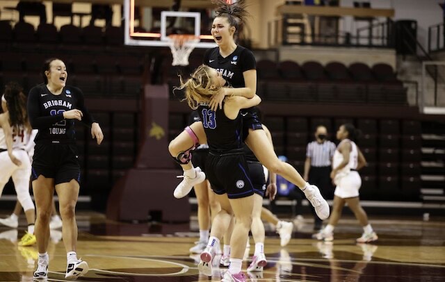 BYU Women defeat Rutgers in first upset of Women’s NCAA Basketball&nbsp;Tournament