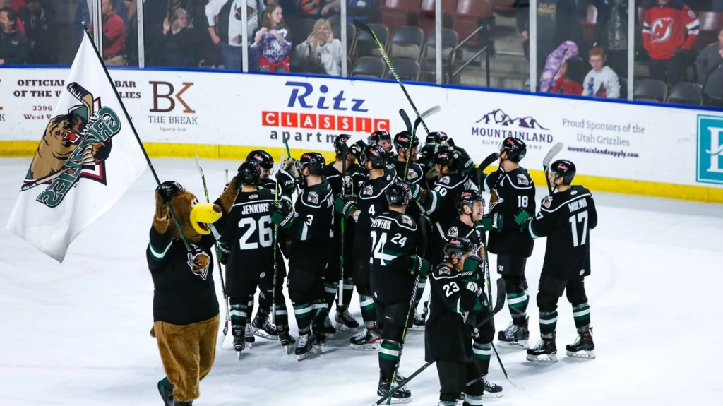 The Utah Grizzlies hit the Ice for their Long-awaited Home Opener vs Rapid&nbsp;City.