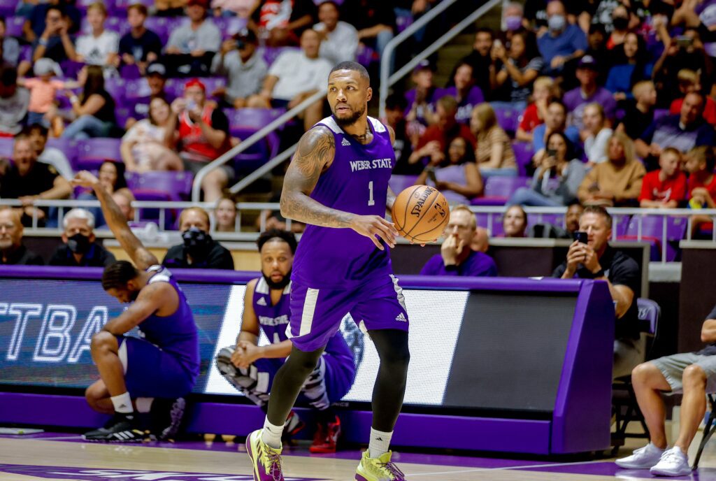 Damian Lillard shined in Weber Alumni Basketball&nbsp;Game