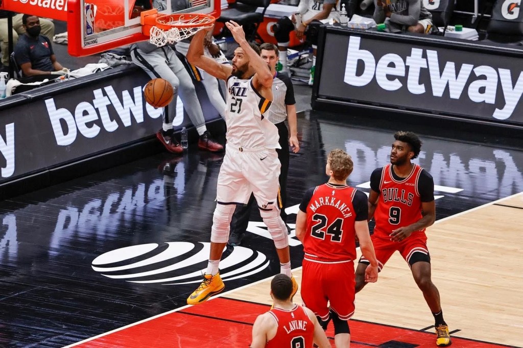 Game Recap: Rudy Gobert almost gets triple-double in win over Chicago&nbsp;Bulls