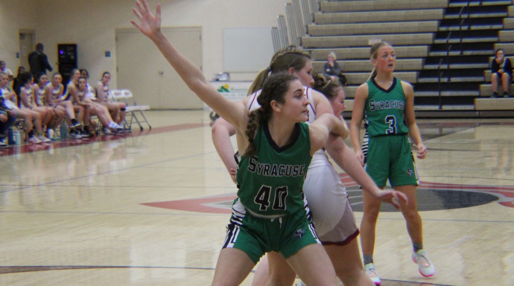 High school girls basketball: Madison Hosino’s three-pointer at the end of regulation gives the Northridge Knights a 49-46 win over the Syracuse&nbsp;Titans
