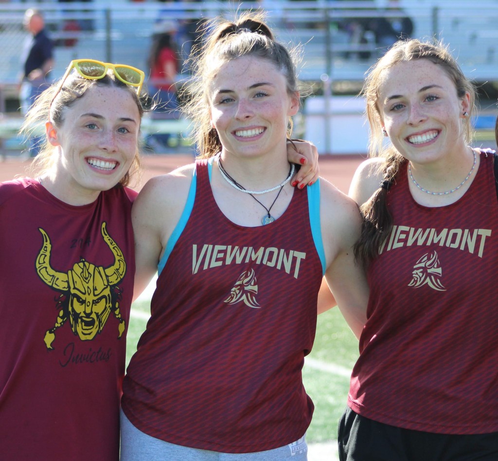 Stout triplets show competitive fire on and off the track at Viewmont High&nbsp;School