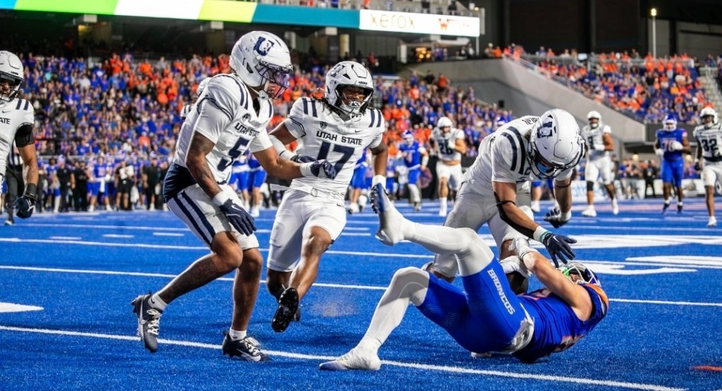 Utah State struggles again in Boise